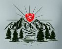 Dámské tričko myslivecké s přírodou PXT CREATIVE 154 silver gray vel. L  - Obrázek (1)